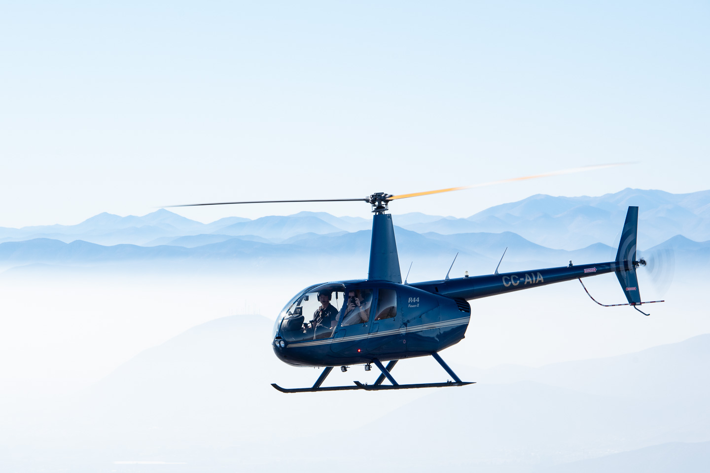 helicóptero Santiago